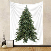 Lofaris Little Gold Spark Christmas Tree Room Wall Tapestry